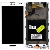 Модуль (дисплей + тачскрин) для LG Optimus L9 P768 LM468VN1A V03 белый