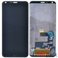 Модуль (дисплей + тачскрин) для LG Q6 M700AN черный