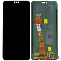 Модуль (дисплей + тачскрин) для Huawei Honor 10 (COL-L29) черный (с кнопкой HOME)