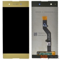 Модуль (дисплей + тачскрин) для Sony Xperia XA1 Plus Dual золото