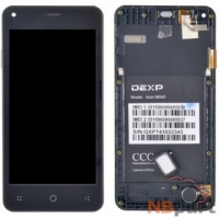 Модуль (дисплей + тачскрин) для DEXP Ixion M545 045DCA26F-V0.4 черный