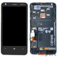 Модуль (дисплей + тачскрин) для Nokia Lumia 620 51916 FPC-3 REV.3 черный