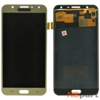 Модуль (дисплей + тачскрин) для Samsung Galaxy J7 Neo SM-J701F/DS золото (копия)