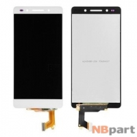 Модуль (дисплей + тачскрин) для Huawei Honor 7 (PLK-L01) белый