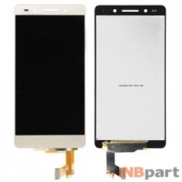 Модуль (дисплей + тачскрин) для Huawei Honor 7 (PLK-L01) золото