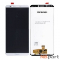 Модуль (дисплей + тачскрин) для Huawei Honor 7C Pro (LND-L30) белый