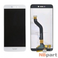 Модуль (дисплей + тачскрин) для Huawei Honor 8 Lite (PRA-TL10) белый