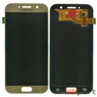 Модуль (дисплей + тачскрин) для Samsung Galaxy A5 (2017) (SM-A520F) золото (копия) (регулируемая подсветка)