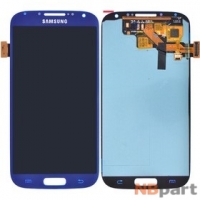Модуль (дисплей + тачскрин) для Samsung Galaxy S4 GT-I9500 синий AMOLED
