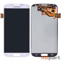 Модуль (дисплей + тачскрин) для Samsung Galaxy S4 GT-I9500 белый (копия)