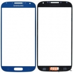 Стекло Samsung Galaxy S4 GT-I9500 синий
