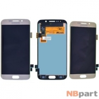 Модуль (дисплей + тачскрин) для Samsung Galaxy S6 edge (SM-G925F) золото