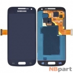 Модуль (дисплей + тачскрин) для Samsung Galaxy S4 mini GT-I9190 без рамки синий (оригинал)