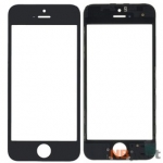 Стекло Apple Iphone 5S + рамка + плёнка OCA черный