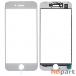 Стекло Apple iPhone 7 + рамка + плёнка OCA белый