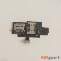 Шлейф / плата Blackview BV6000s на SIM/Micro-SD reader