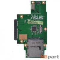 Шлейф / плата Asus K50IJ / 69N0EJC10D03 на Card Reader