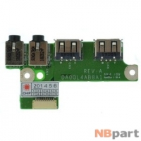 Шлейф / плата Samsung R580 (NP-R580-JS01) / REV:A DA0QL4AB8A1 на USB