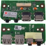 Шлейф / плата Asus N53SM / N53SV IO BOARD REV. 2.2 на USB