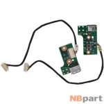 Шлейф / плата Asus N61 / N61VG POWER BOARD REV: 1.1 на кнопку включения