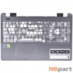 Верхняя часть корпуса ноутбука Acer Aspire E5-511 / AP154000920 серый