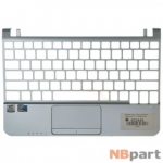 Верхняя часть корпуса ноутбука Samsung NC110 / серебристый