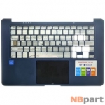 Верхняя часть корпуса ноутбука Prestigio Smartbook 141 C2 / синий