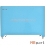 Крышка матрицы ноутбука (A) Acer Aspire one HAPPY (PAV70) / AP0F30008E21 голубой