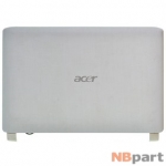 Крышка матрицы ноутбука (A) Acer Aspire one 532h (AO532h) (NAV50) / AP0AE000151-1W серебристый