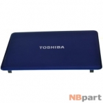 Крышка матрицы ноутбука (A) Toshiba Satellite L850-C3R / 13N0-ZWA2401 синий