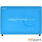 Крышка матрицы ноутбука (A) Acer Aspire one D257 (ZE6) / EAZE6001030 бирюзовый