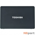 Крышка матрицы ноутбука (A) Toshiba Satellite C660 / K000111340 черный