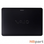 Крышка матрицы ноутбука (A) Sony VAIO SVF142 / EAHK8002010 черный