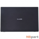 Крышка матрицы ноутбука (A) V-Lazer W650SH / 6-39-W6501-024 серый