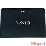 Крышка матрицы ноутбука (A) Sony VAIO SVE151 / 3FHK5LHN000 черный