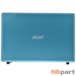 Крышка матрицы ноутбука (A) Acer Aspire V5-121 / ZYU39ZHGLCTN голубой