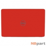 Крышка матрицы ноутбука (A) Dell Inspiron 1545 (PP41L) / CN-0T234P-74311 красный