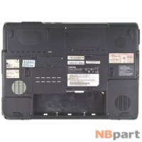 Нижняя часть корпуса ноутбука Toshiba Satellite P200 / AP017000Y00 черный