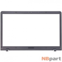 Рамка матрицы ноутбука Samsung NP355V5C-S0T / FAORS000100 серый