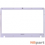 Рамка матрицы ноутбука Sony VAIO VPCEA / 012-100A-3017-D серебристый
