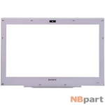 Рамка матрицы ноутбука Sony VAIO VPC-SB1V9R/B (PCG-41214V) / 012-100A-6394-A серый