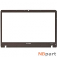 Рамка матрицы ноутбука Sony VAIO VPCEB3M1R/WI (pcg-71211v) / 012-500A-3017-D коричневый