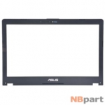 Рамка матрицы ноутбука Asus N56 / черный