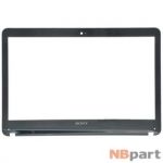 Рамка матрицы ноутбука / Sony Vaio SVF141B11V черный