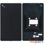 Задняя крышка планшета ASUS Google Nexus 7 FHD 2013 (ME571K) k008 WIFI / 13NK0081P04011 черный без отверстия под SIM карту