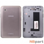 Задняя крышка планшета Samsung Galaxy Tab 2 7.0 P3100 (GT-P3100) 3G / серый с отверстием под SIM карту
