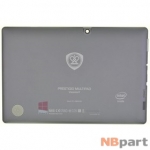 Задняя крышка планшета Prestigio MultiPad VISCONTE 2 (PMP812F) / 6-39-S2101-02X серый
