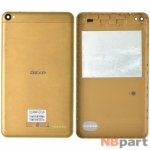 Задняя крышка планшета Dexp Ursus S270 3G / золотой