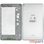 Задняя крышка планшета Huawei MediaPad T3 8.0 LTE (KOB-L09) / серебристый