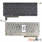 Клавиатура для MacBook Pro 15 A1286 (EMC 2353) 2010 черная (Горизонтальный Enter)
